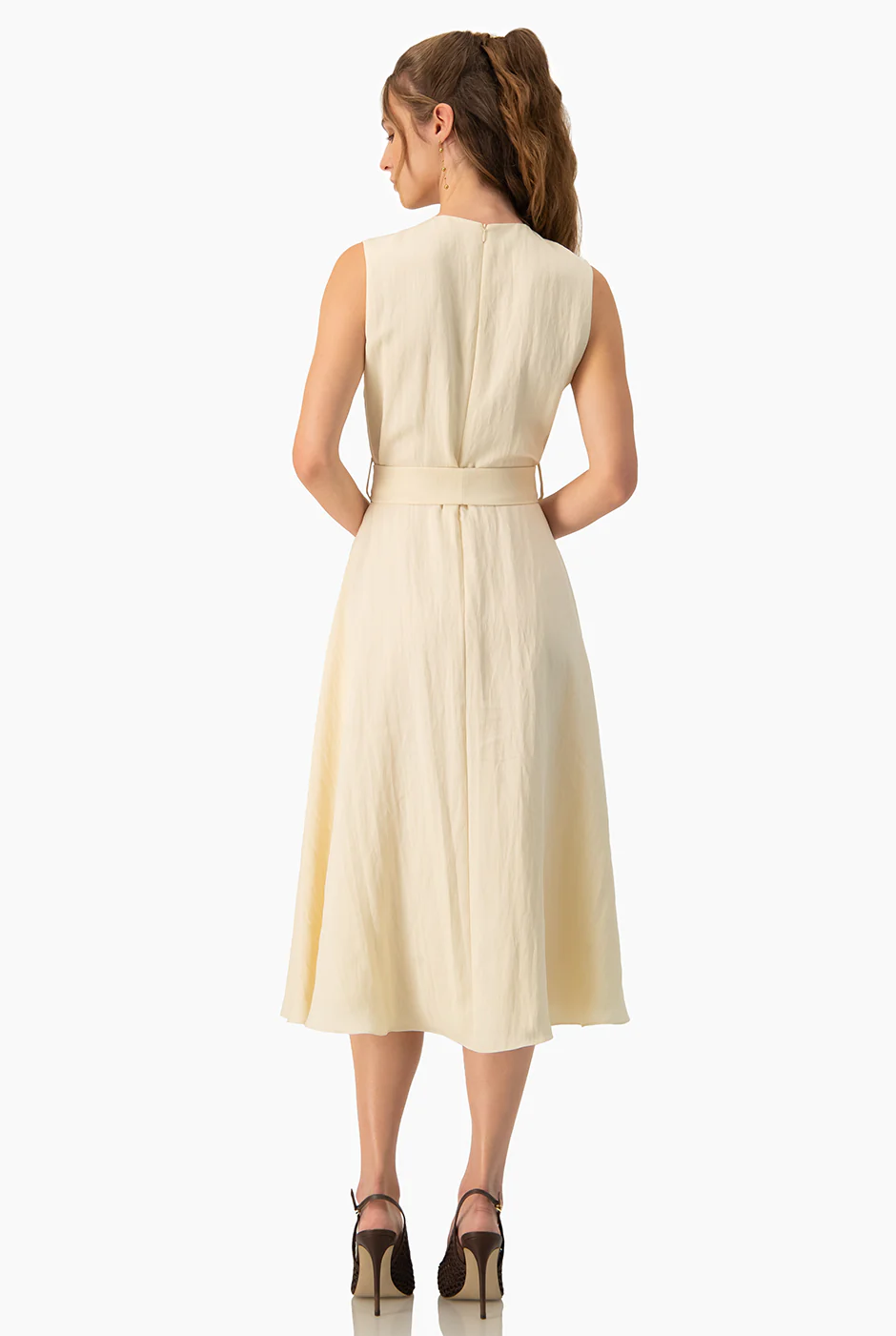 Vestido linea A sin mangas - Image 2