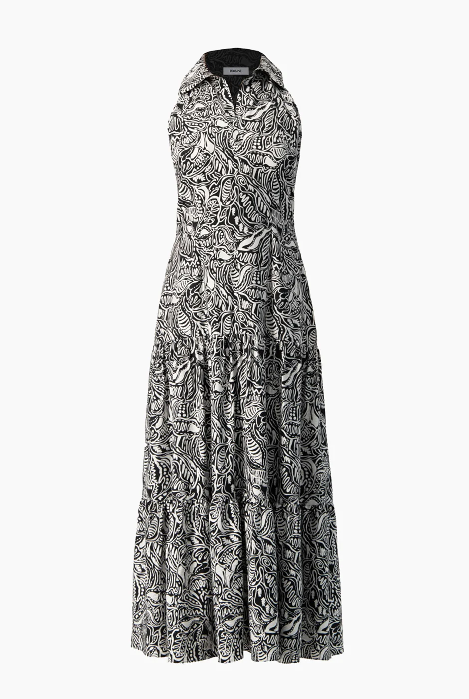 Vestido maxi escote en V - Image 5