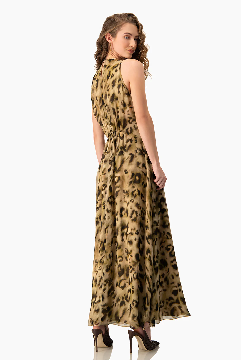 Vestido maxi estampado sin mangas - Image 2
