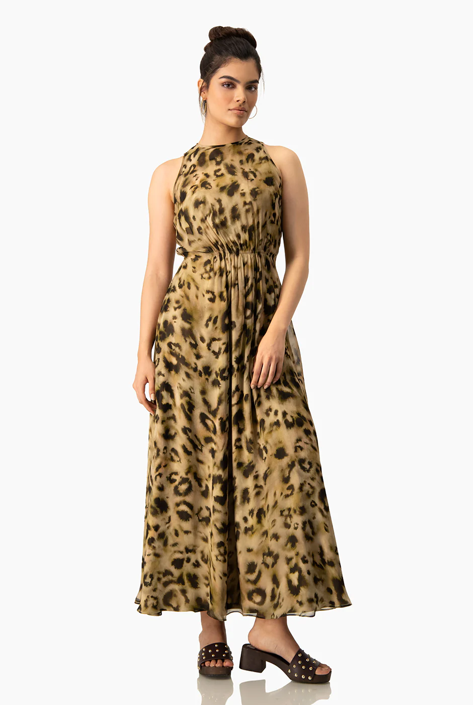 Vestido maxi estampado sin mangas - Image 4