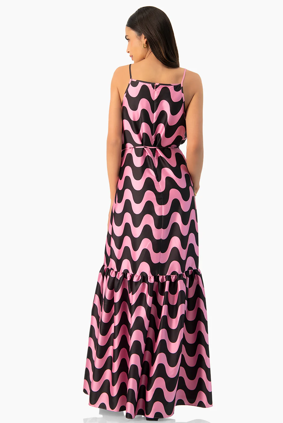 Vestido maxi sin mangas estampado - Image 2