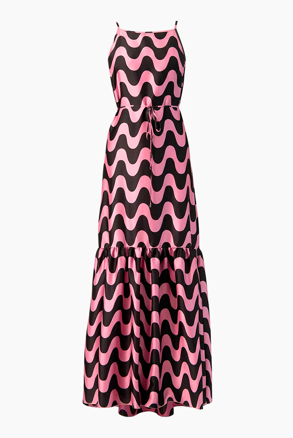 Vestido maxi sin mangas estampado - Image 5