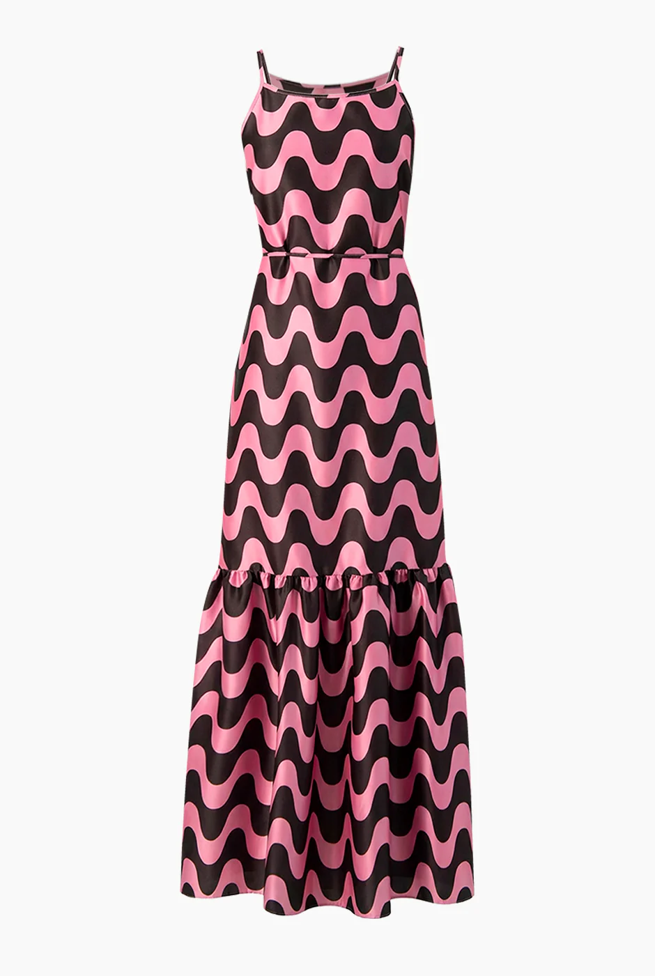 Vestido maxi sin mangas estampado - Image 6