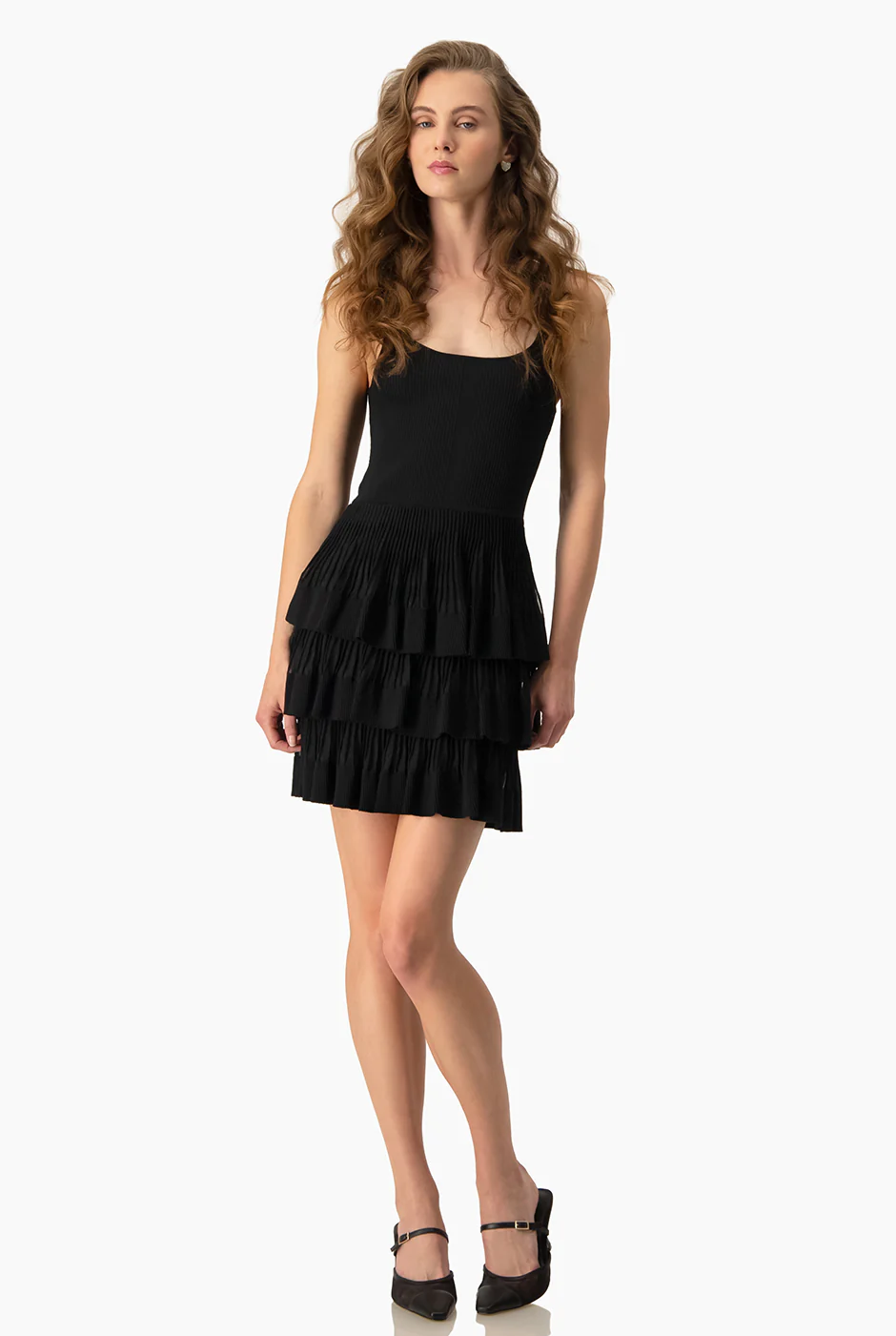 Vestido Mesh Ruffles - Image 3
