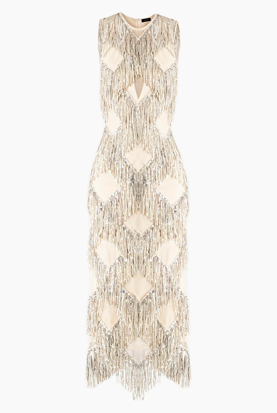 Vestido midi con flecos - Image 5