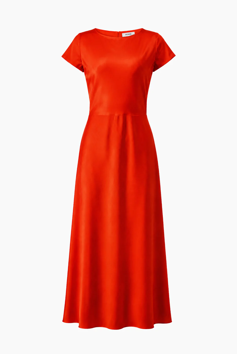 Vestido midi Ivonne liso - Image 5