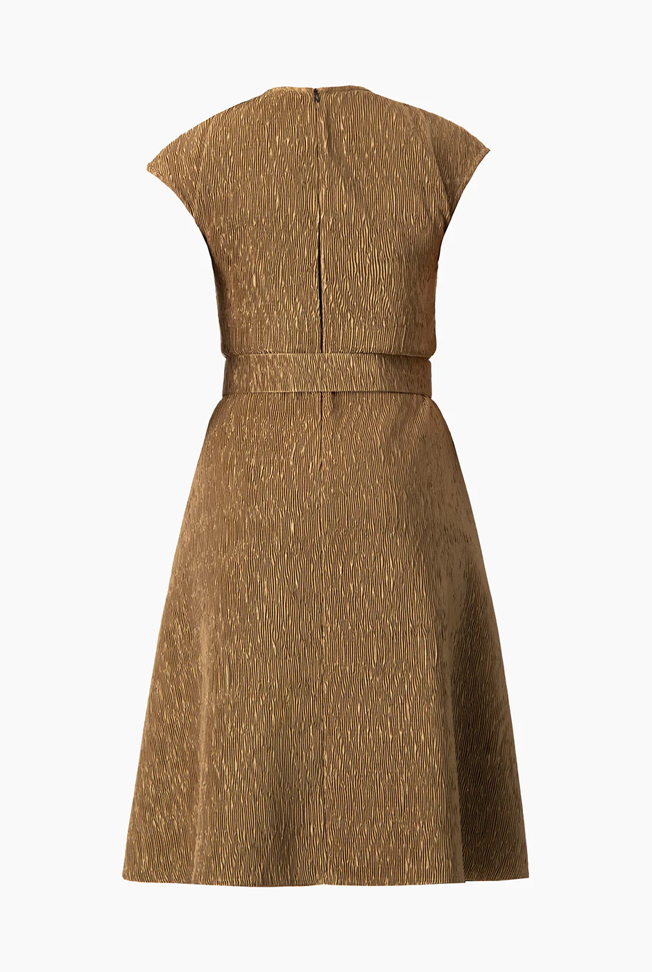 Vestido midi plisado - Image 8