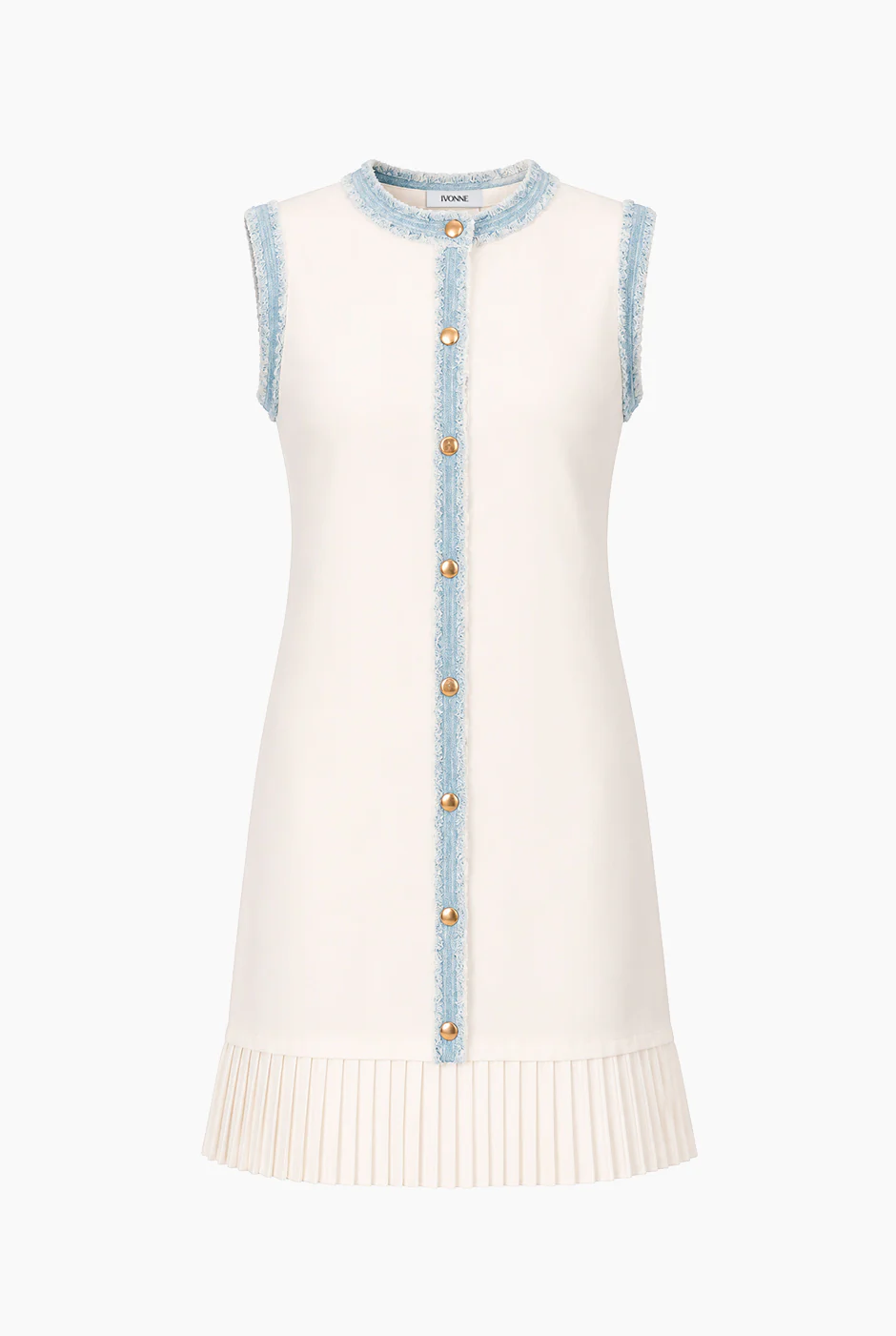 Vestido Off-White Denim - Image 6