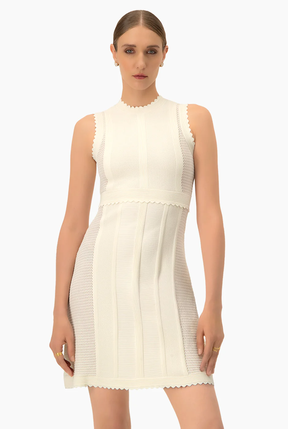 Vestido Pointelle