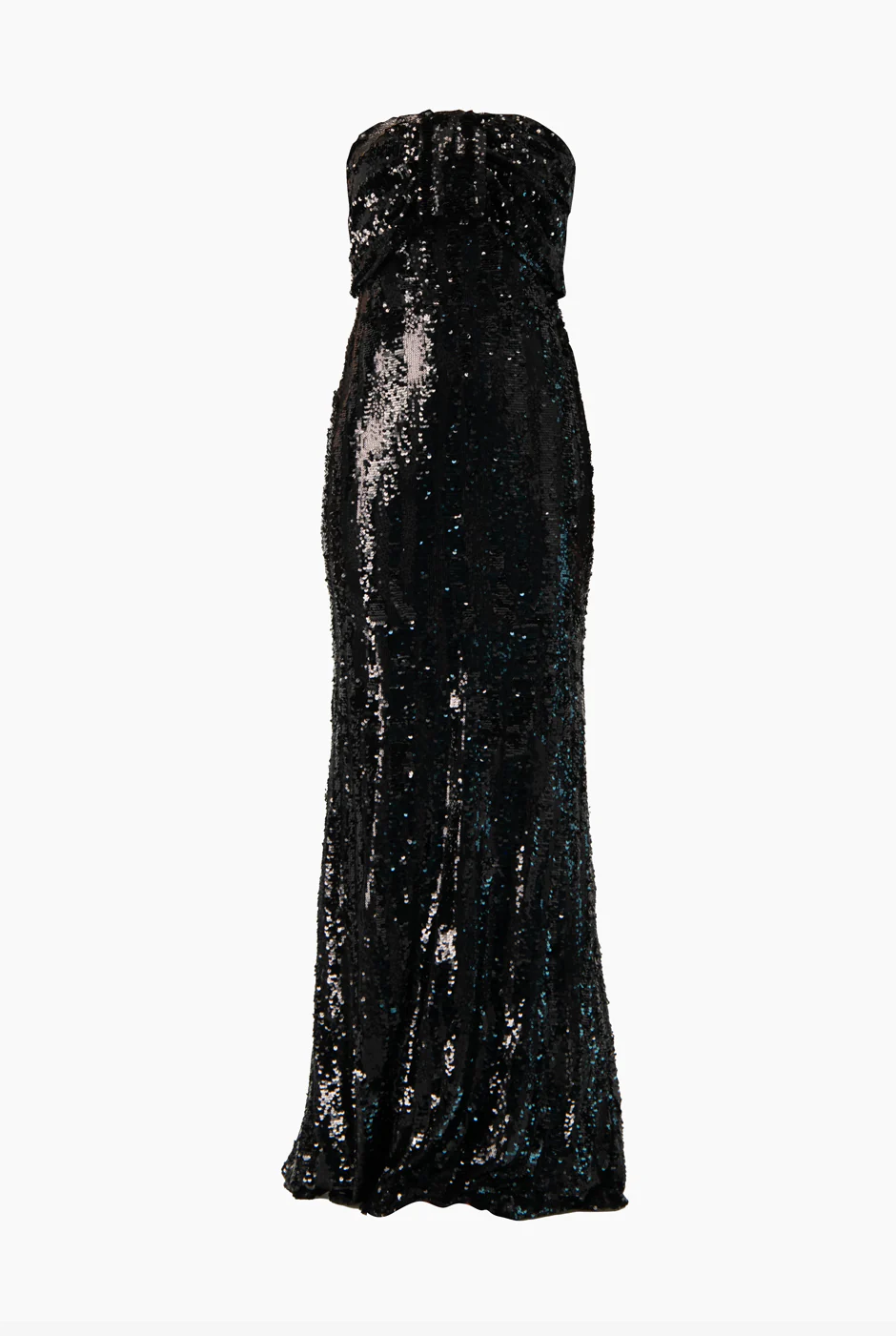 Vestido strapless con lentejuelas - Image 5