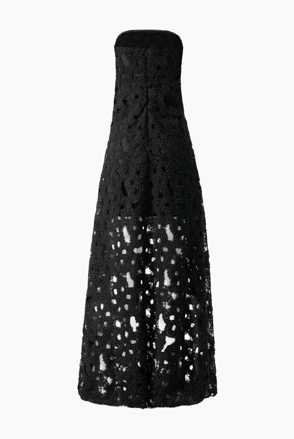 Vestido strapless con perlas - Image 6