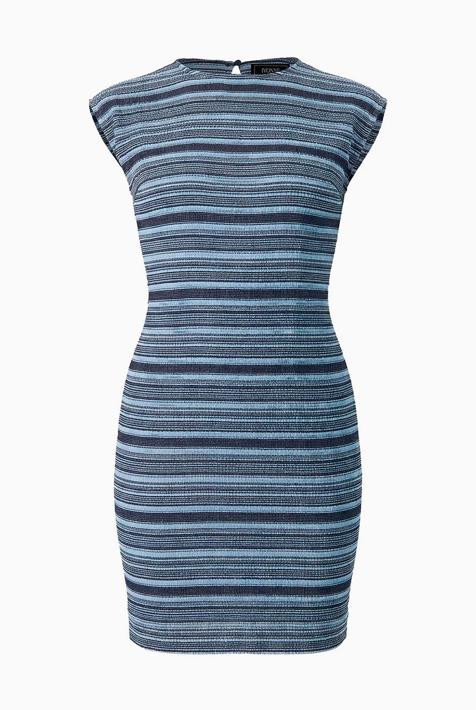 Vestido tejido corto cuello redondo - Image 5