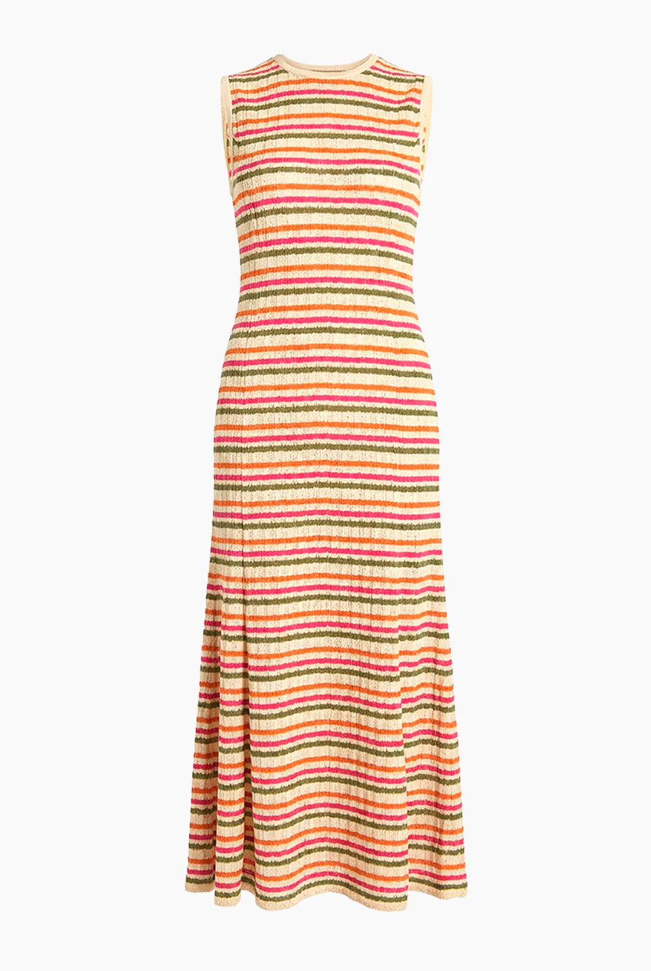 Vestido tejido largo sin mangas - Image 5